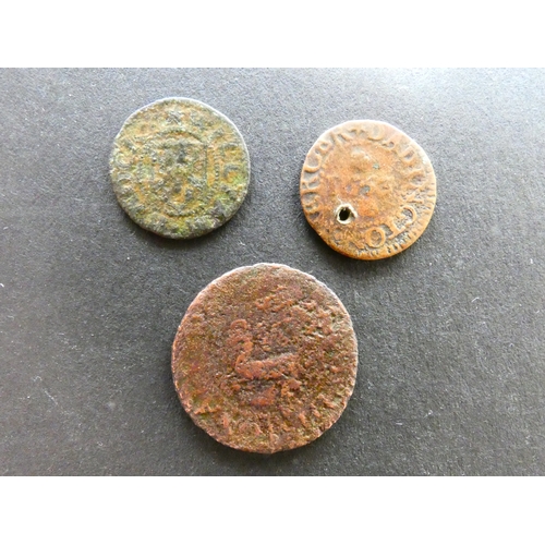 358 - TRADESMEN’S TOKENS, 17TH CENTURY.  Oxfordshire, including Chipping Norton, Halfpenny, obverse; WILLI... 