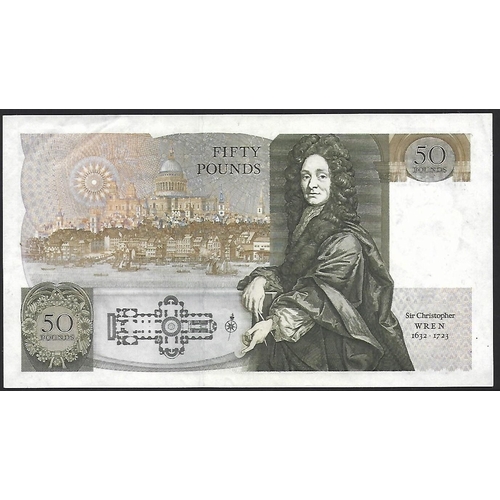 11 - GREAT BRITAIN.  Bank of England. 50 Pounds, ND(issued 1981-1988), sign. D.H.F. SOMERSET, Dug.B352 (B... 