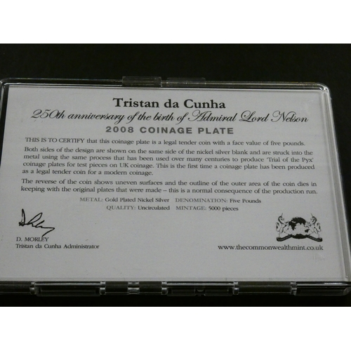 84 - TRISTAN DA CUNHA.  5 Pounds, 