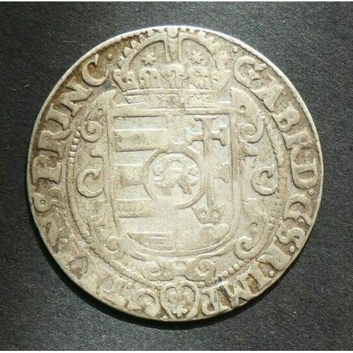 359 - TRANSYLVANIA.  Prince Gabriel Bethlen de Iktar (1613-1629), Silver Groschen, 1626 CC, Kaschau mint, ... 