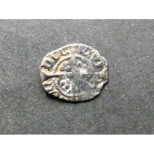 224 - ENGLAND.  Richard II (1377-1399), silver Halfpenny, London mint, intermediate style, LOnDOn, RICARD ... 