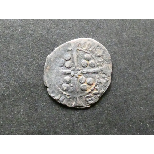 227 - ENGLAND.  Edward IV (first reign, 1461-1470), silver Penny, 0.48g, Durham mint, local dies, mintmark... 