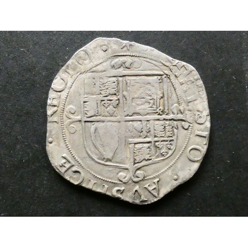 239 - ENGLAND.  Charles I (1625-1649), silver Shilling, Tower mint under king, Group F, double-arched crow... 