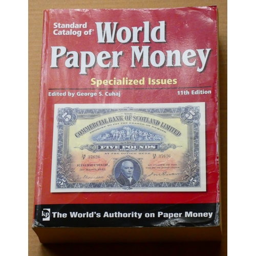 34 - BANKNOTES, WORLD.  George S. Cuhaj (ed.), STANDARD CATALOG OF WORLD PAPER MONEY, VOLUME 1; SPECIALIZ... 