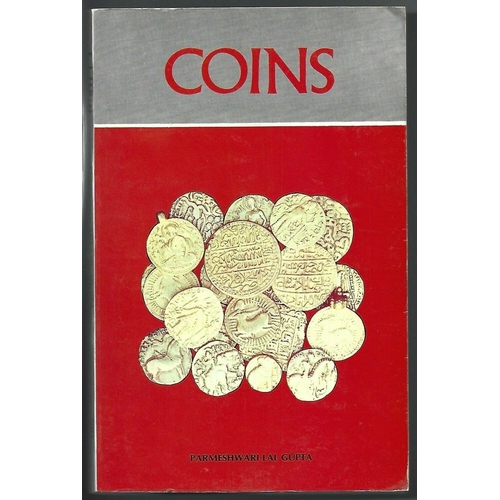58 - COINS, INDIA. Parmeshwari Lal Gupta. INDIA - THE LAND AND THE PEOPLE: COINS. New Delhi, National Boo... 