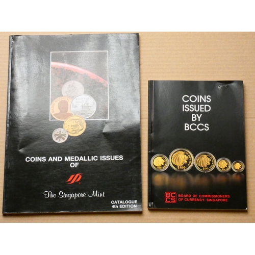 65 - COINS, SINGAPORE.  COINS AND MEDALLIC ISSUES OF THE SINGAPORE MINT, Singapore, ND, 4th edition, larg... 