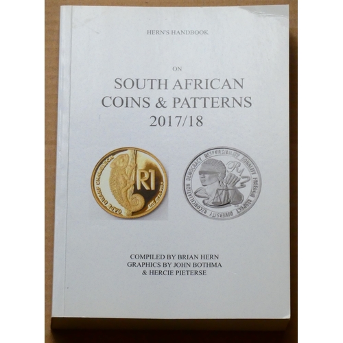 66 - COINS, SOUTH AFRICA.  Brian Hern, HANDBOOK ON SOUTH AFRICAN COINS & PATTERNS, South Africa, 2017/18,... 