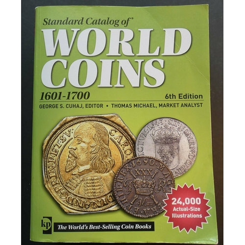 69 - COINS, WORLD.  Chester L. Krause & Clifford Mishler, STANDARD CATALOG  OF WORLD COINS, 1601-1700, Kr... 