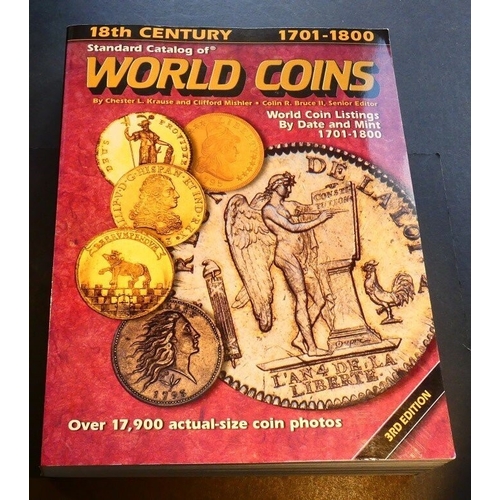 71 - COINS, WORLD.  George Cuhaj (ed.), STANDARD CATALOG  OF WORLD COINS, 1701-1800, Krause Publications,... 