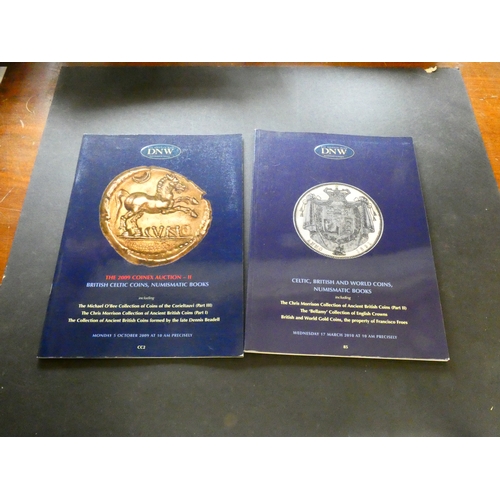 93 - AUCTION CATALOGUE (British ancients).  DNW, sale catalogues for 5th October 2009 and 17th March 2010... 