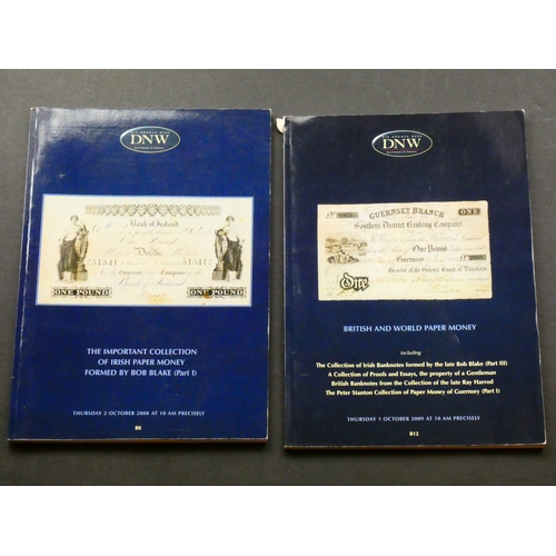 99 - AUCTION CATALOGUES (Irish paper money).  DNW (Dix Noonan Webb), THE IMPORTANT COLLECTION OF IRISH PA... 
