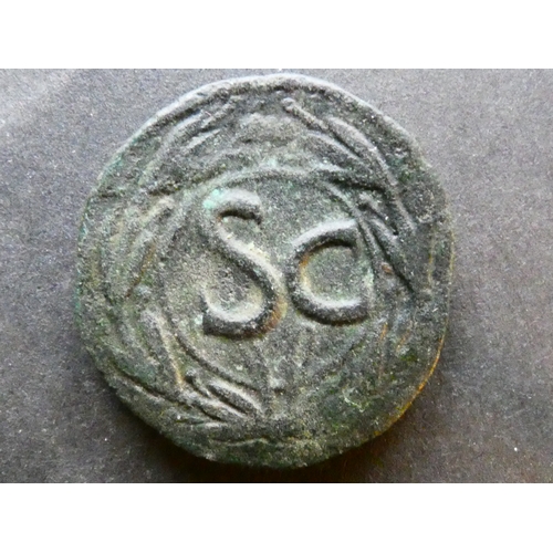 33 - ROMAN PROVINCIAL. Nero (54-68CE), AE27, 13.09g, of Antiochia ad Orontem in Syria (Seleucis and Pieri... 