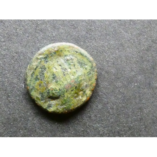 48 - PARTHIAN KINGDOM  AE Chalkous, 13mm, 1.60g, of Ekbatana, near modern-day Hamedan in Iraq, autonomous... 