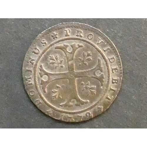 262 - SWISS CANTONS. Bern, billon ½ Batzen, 1772, KM91, VF+/GVF