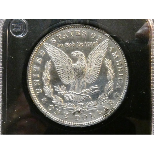 273 - UNITED STATES of AMERICA.  Republic, silver 1 Dollar, 1881, New Orleans mint, mint mark O, KM110, co... 