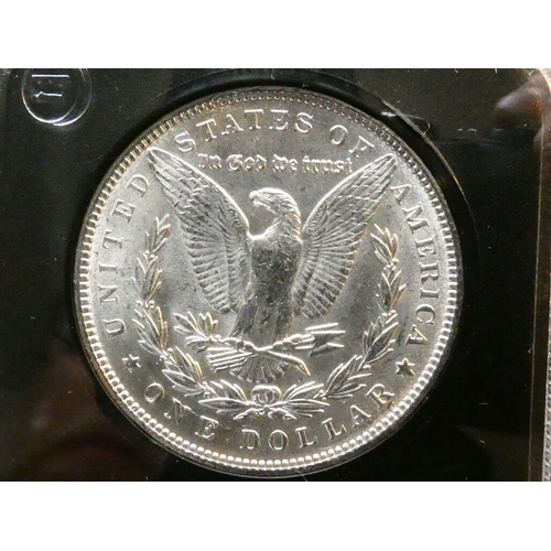 276 - UNITED STATES of AMERICA.  Republic, silver 1 Dollar, 1888, Philadelphia mint, no mintmark, KM110, c... 