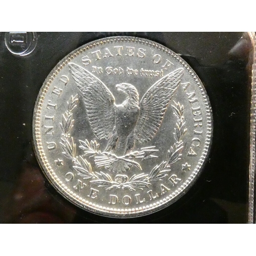 277 - UNITED STATES of AMERICA.  Republic, silver 1 Dollar, 1889, Philadelphia mint, no mintmark, KM110, c... 