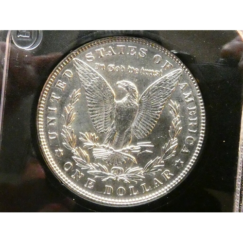 281 - UNITED STATES of AMERICA.  Republic, silver 1 Dollar, 1898, Philadelphia mint, no mintmark, KM110, c... 