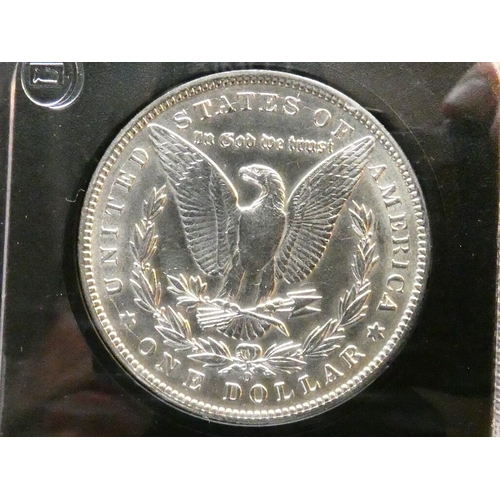 282 - UNITED STATES of AMERICA.  Republic, silver 1 Dollar, 1899, New Orleans mint, mintmark O, KM110, con... 