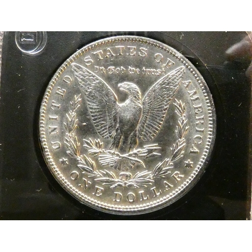 283 - UNITED STATES of AMERICA.  Republic, silver 1 Dollar, 1900, Philadelphia mint, no mintmark, KM110, c... 