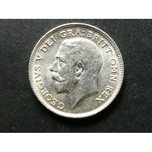 160 - UNITED KINGDOM.  Sixpence.  1911, S-4014, EF+