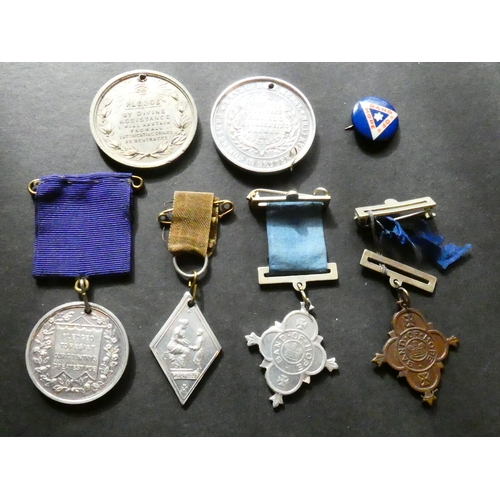 179 - MEDALS & MILITARIA. Great Britain, The Band of Hope temperance society, small group of six medals an... 