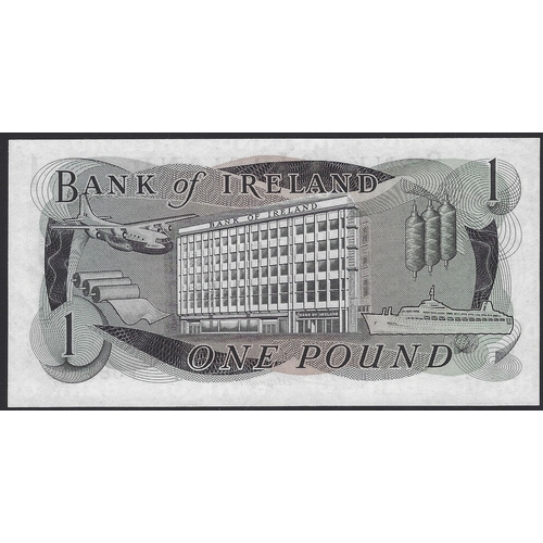 22 - BANKNOTE.  United Kingdom, Northern Ireland, 1 Pound, Bank of Ireland, ND(1977-1984), sign. A.S.J. O... 