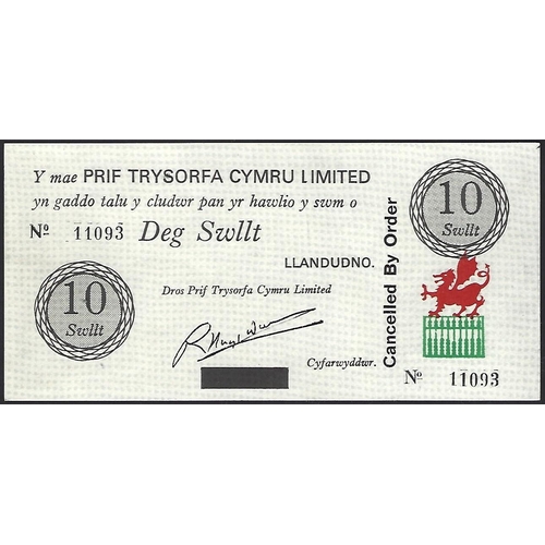 45 - EPHEMERA.  Wales, Chief Treasury of Wales, the 