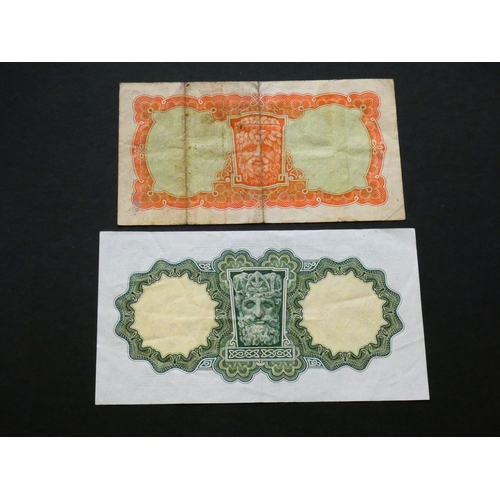 36 - BANKNOTES.  Ireland, Central Bank of Ireland, 10 Shillings, 7.10.[19]65, sign. M. Ó MUIMHNEACHÁIN an... 