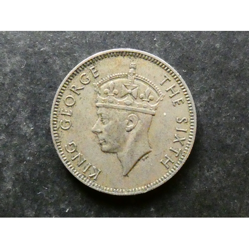 110 - COIN.  British Honduras, George VI (1936-1952), copper-nickel 25 Cents, 1952, KM26, NVF