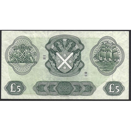 26 - BANKNOTE.  United Kingdom, Scotland, Bank of Scotland, 5 Pounds, 1st November 1968, sign. Polwarth &... 