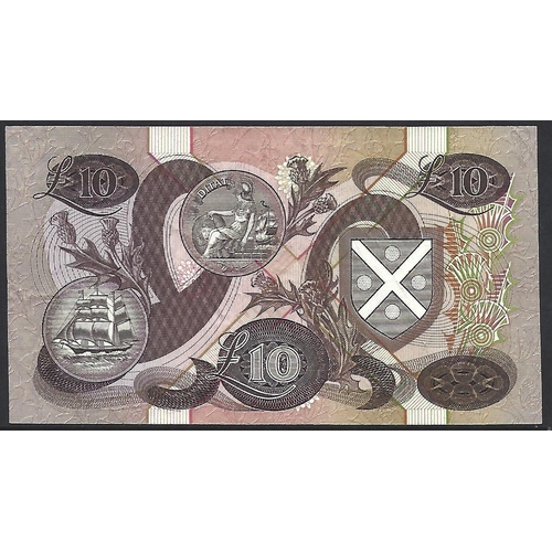 32 - BANKNOTE.  United Kingdom, Scotland, Bank of Scotland, 10 Pounds, 1st September 1989, sign. Risk & B... 