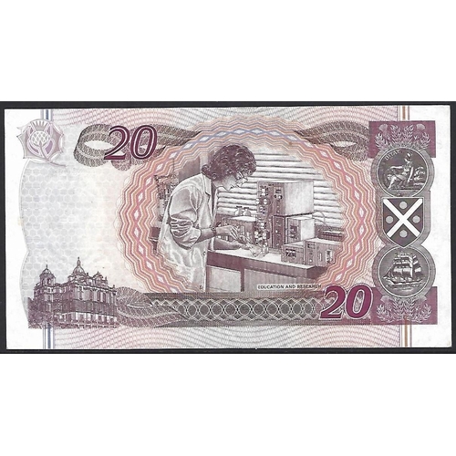 38 - BANKNOTE. United Kingdom, Scotland, Bank of Scotland, 20 Pounds, 22nd March 1999, sign. M.A. Grant &... 