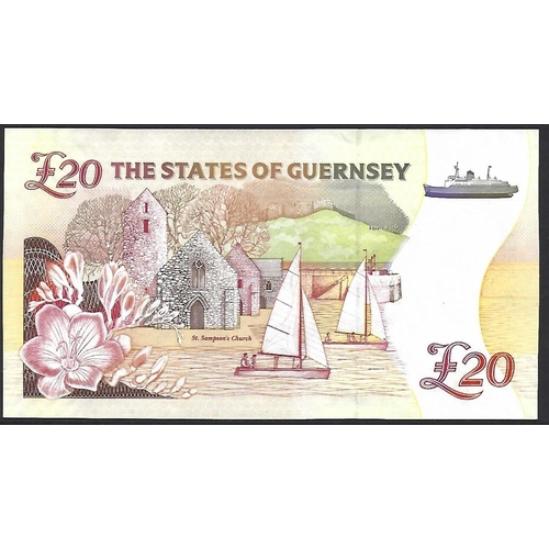 48 - BANKNOTE.  United Kingdom, Guernsey, 20 Pounds, ND(2016), sign. Bethan Haines, G288, (GU64, P-58c), ... 