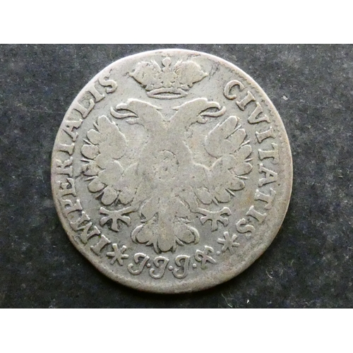 164 - COIN. German States, Lübeck, silver 8 Schilling, 1730 JJJ, KM144, VG