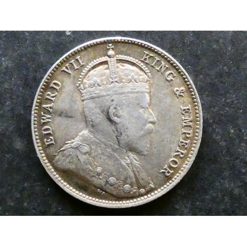 171 - COIN.  Hong Kong, Edward VII (1901-1910), silver 20 Cents, 1902, KM14, VF