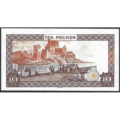 44 - BANKNOTE.  United Kingdom, Isle of Man, 10 Pounds, ND(2013), sign. P.M. Shimmin, M542, (IM54c, P-46a... 