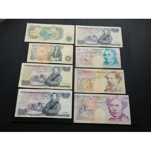 26 - BANKNOTES. United Kingdom, Bank of England, various, including 1 Pound [sign. FFORDE (Duggleby-B305,... 