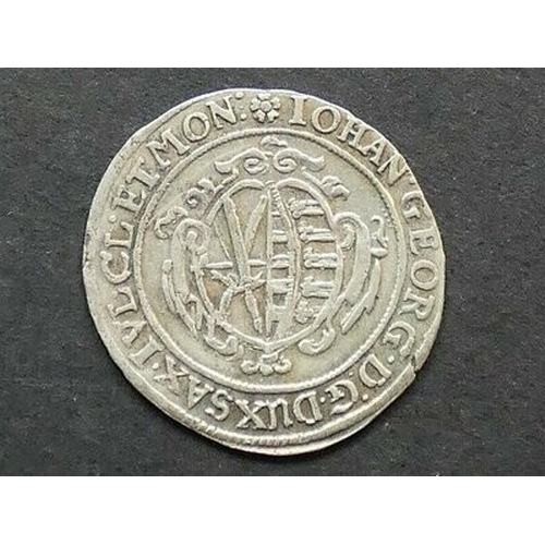 COIN. German States, Saxony-Albertine (Electorate), Johann Georg I ...