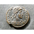 COIN. Roman Empire, Constans I (337-350 CE), AE ¼ Maiorina, 2.36g ...