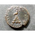 COIN. Roman Empire, Constans I (337-350 CE), AE ¼ Maiorina, 2.36g ...