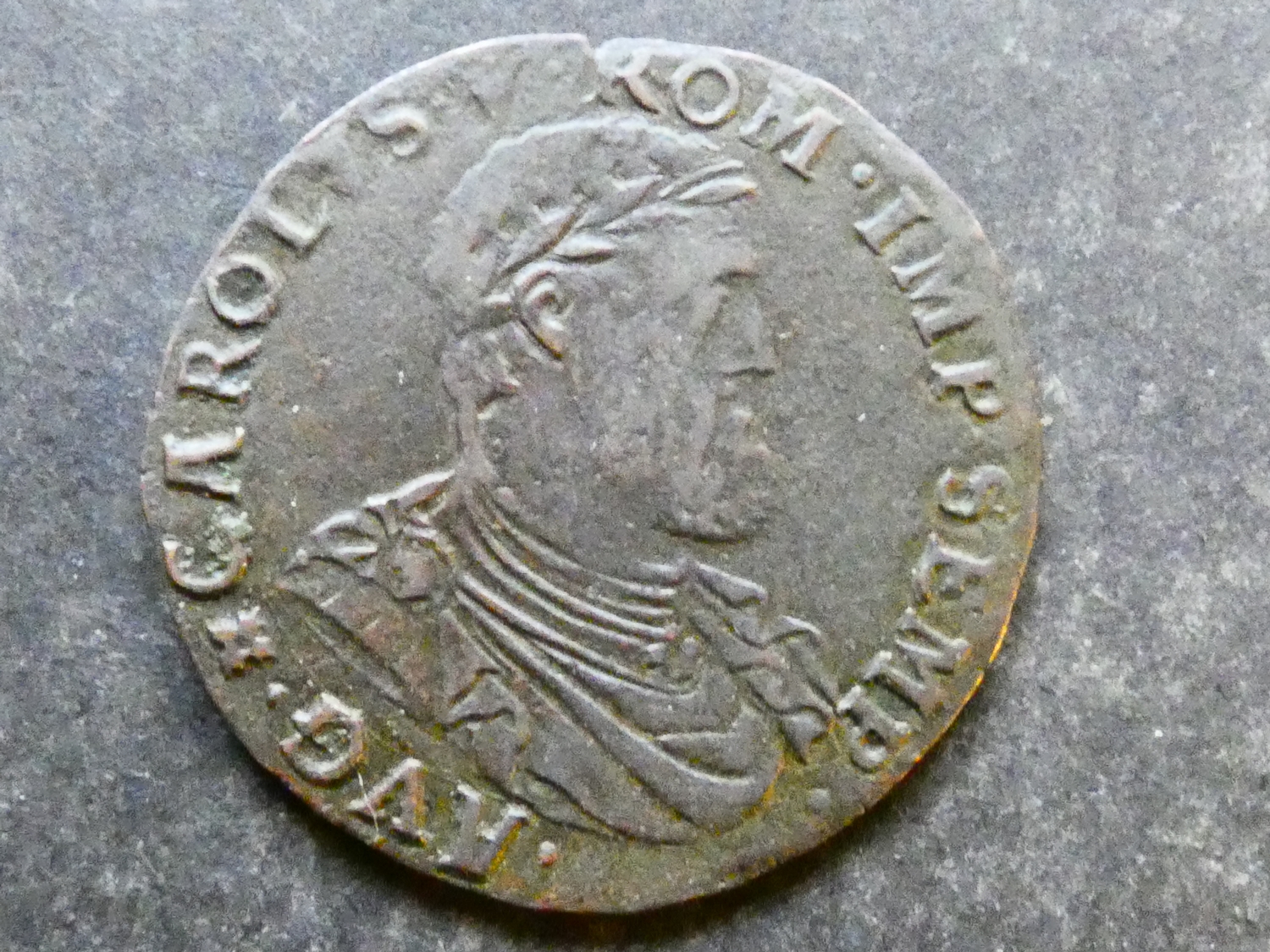 TOKEN. Spanish Netherlands, Charles V, Holy Roman Emperor and Archduke ...