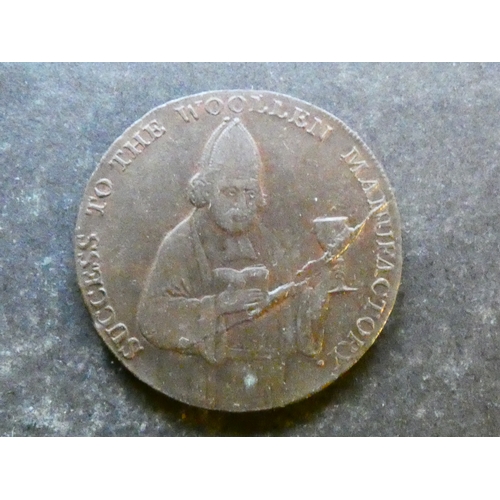 TOKEN. 18th Century tradesman's token, England, Yorkshire, Leeds ...