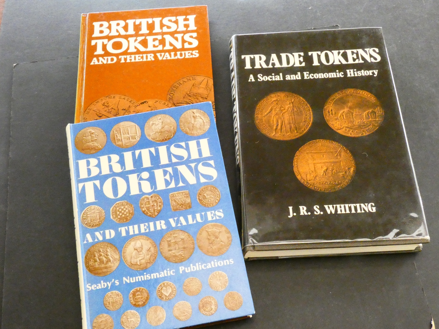 BOOKS. Seaby, Peter and Monica Bussell, BRITISH TOKENS AND THEIR VALUES ...