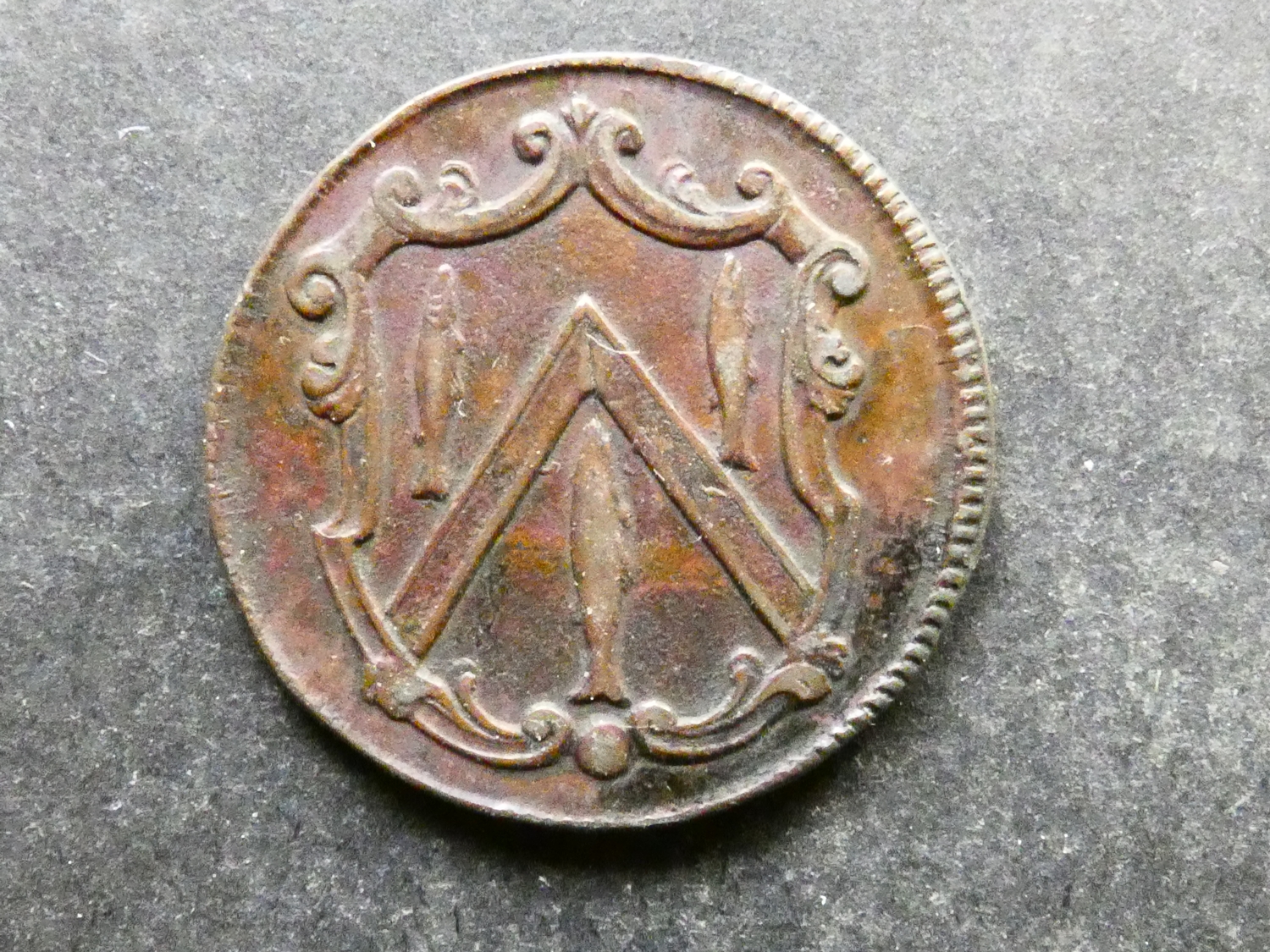 TOKEN. Great Britain, Mining. Cumbria, Moresby Colliery, John Brougham ...