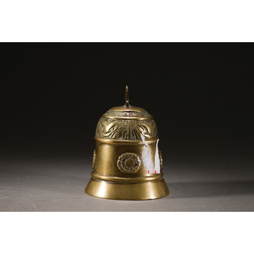 3 - A bronze ritual bell11cm high