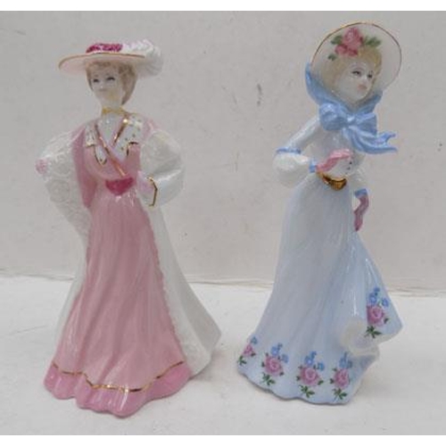 102 - Coalport Lady Emma and Lady Phoebe - size 6