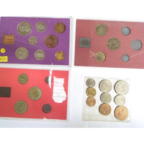 18 - Collection of Royal mint coins sets 1973-1970-1979 & 1953