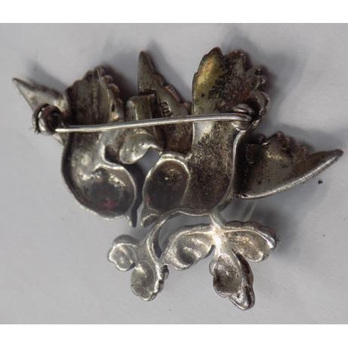 198a - Silver brooch