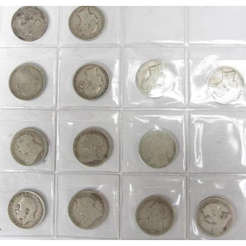 326 - Collection of one shillings 1896-1917